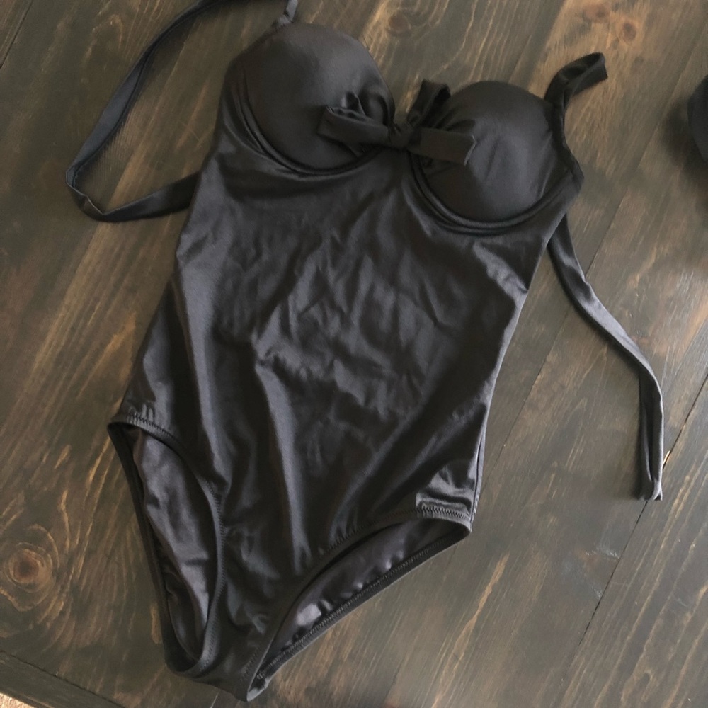 EUC - J.Crew swimsuit black